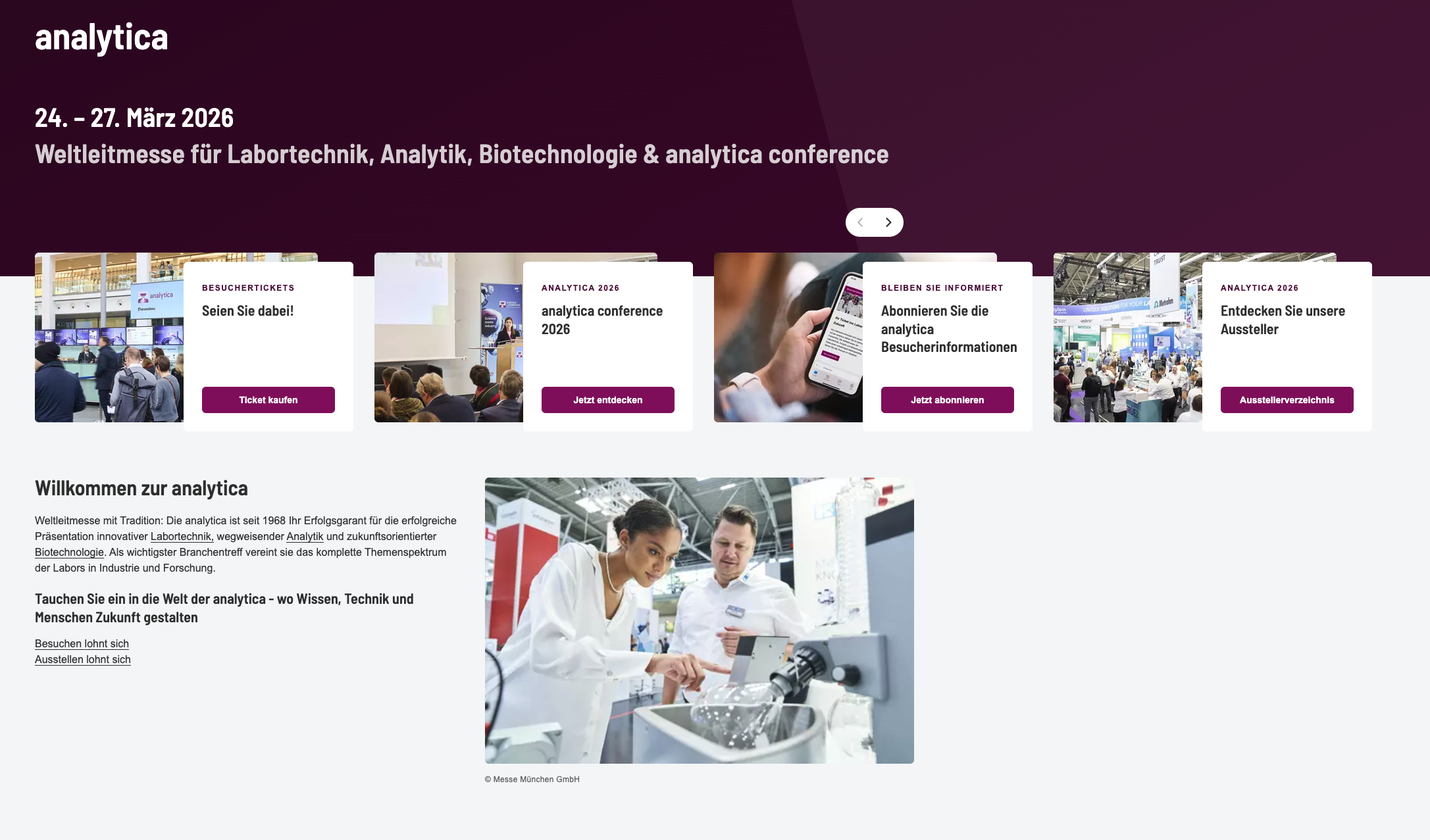Labore der Zukunft: Planexus auf der Analytica 2026 in München