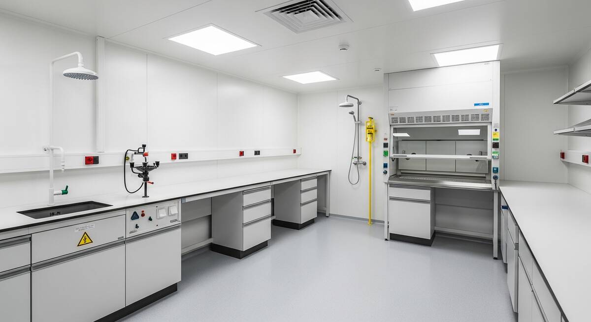Laborcontainer Ausstattung – Die komplette Checkliste von A bis Z